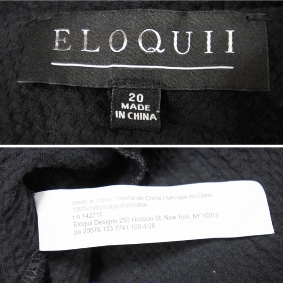 ELOQUII Black Maxi Dress - Picture 5 of 5